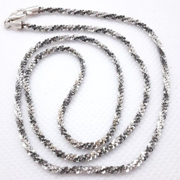 Jewelry - CLOSET SALE!!   New sterling silver18 inch chain 5.4 grams